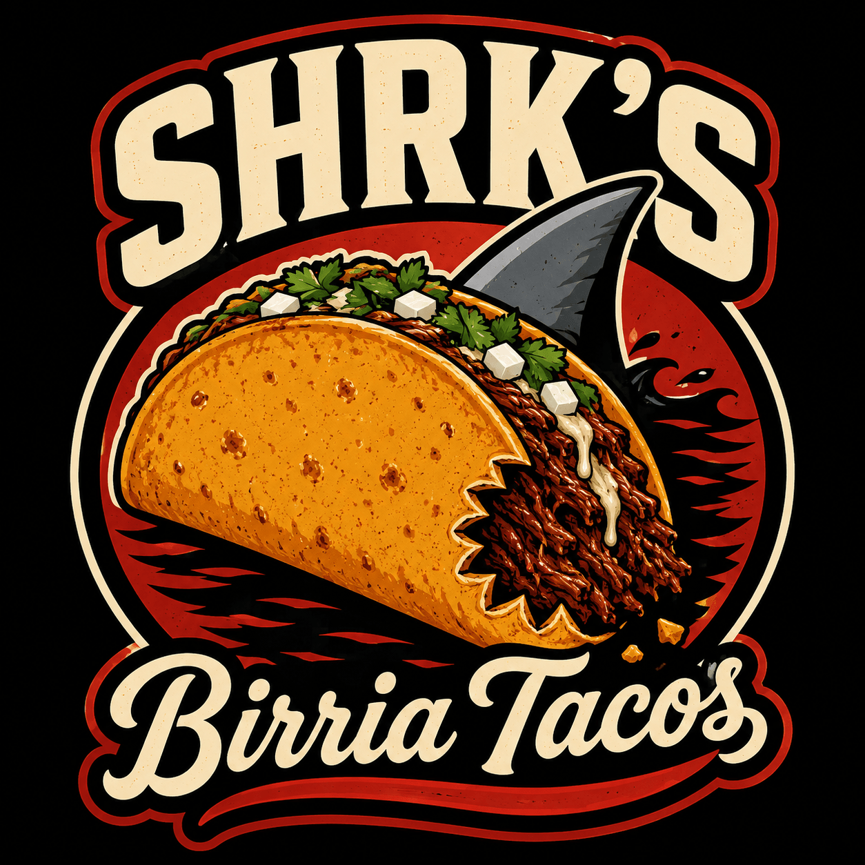 SHRK's Birria Tacos logo